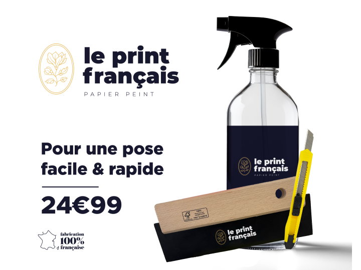 Kit de pose pour papier peint préencollé