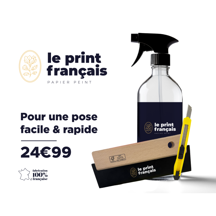 Kit de pose pour papier peint préencollé