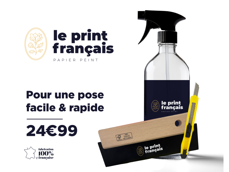 Kit de pose pour papier peint préencollé