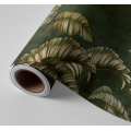 N&deg;108 Papier peint Jungle Tropicale Couleur Olive