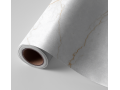 N°114 Papier peint Marbre Blanc & Doré