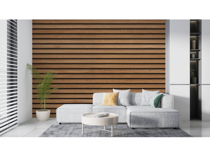 N120 Papier peint Planche de bois Horizontal