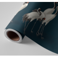 N&deg;138 Papier peint les grues en mouvement