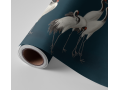 N°138 Papier peint les grues en mouvement