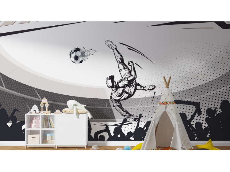 N°153 Papier peint Football