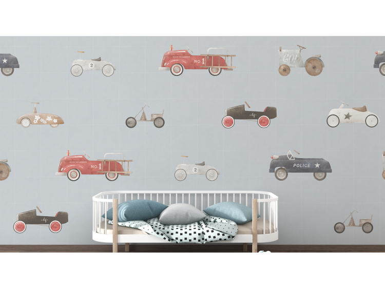 N°160 Papier peint Petite voiture à l'ancienne