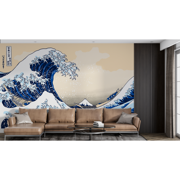 N&deg;171 Papier Peint Vagues d'Hokusai