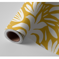 N&deg;172 Papier peint Motifs Floraux Jaune