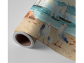 N°173 Papier peint Plage aux goelands et bateaux