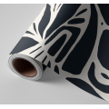 N&deg;174 Papier peint Motifs Floraux Noir