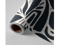 N°174 Papier peint Motifs Floraux Noir