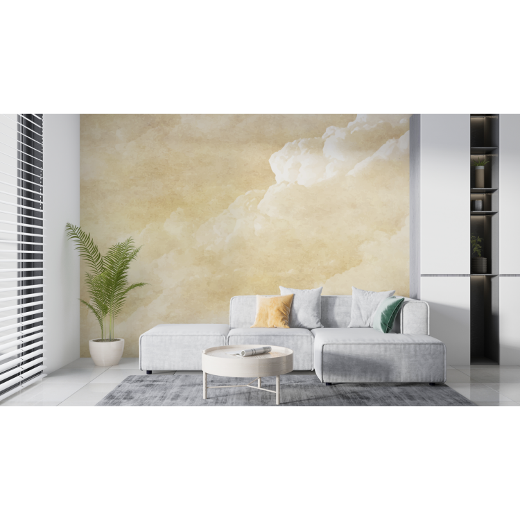N&deg;179 Papier peint Nuages de lumi&egrave;re