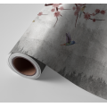 N&deg;184 Papier peint Fleur de cerisers textur&eacute;s
