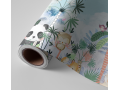 N°185 Papier peint Les animeaux dnas la forêt tropicale