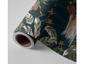 N°193 Papier peint Paradisier petit-émeraude