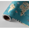 N&deg;207 Papier peint La monde et ses animeaux