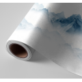 N&deg;212 Papier peint Montagne d'aquarelle bleue