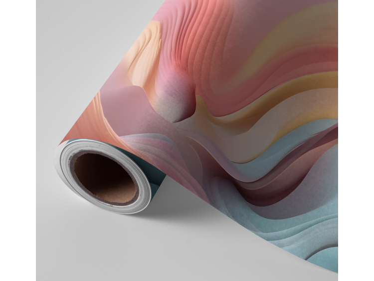N°224 Papier peint Vagues colorées