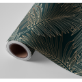 N&deg;226 Papier peint Feuilles de Palmier dor&eacute;es