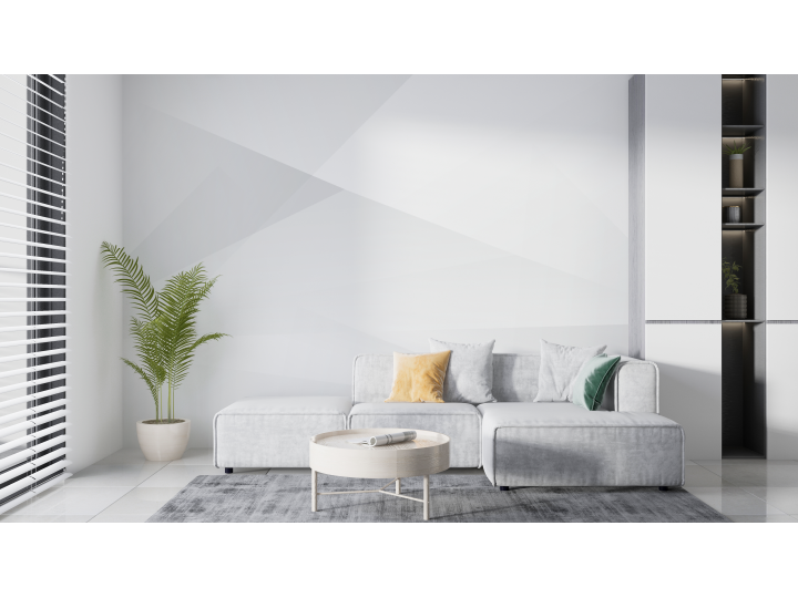 N231 Papier peint Formes diagonales