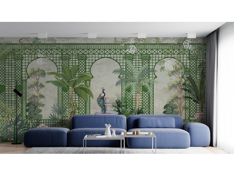 N°236 Papier peint Le monde tropicale