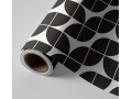 N°243 Papier Peint Design graphique Noir