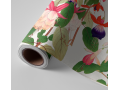 N°246 Papier Peint Composition florale colorée encadré