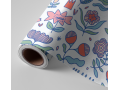 N°248 Papier peint Motif de fleur abstraite