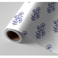 N&deg;249 Papier peint Fleur bleu