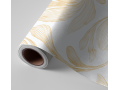 N°253 Papier peint Forme ondulaire dorée