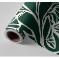 N&deg;255 Papier peint Motifs Floraux Vertes