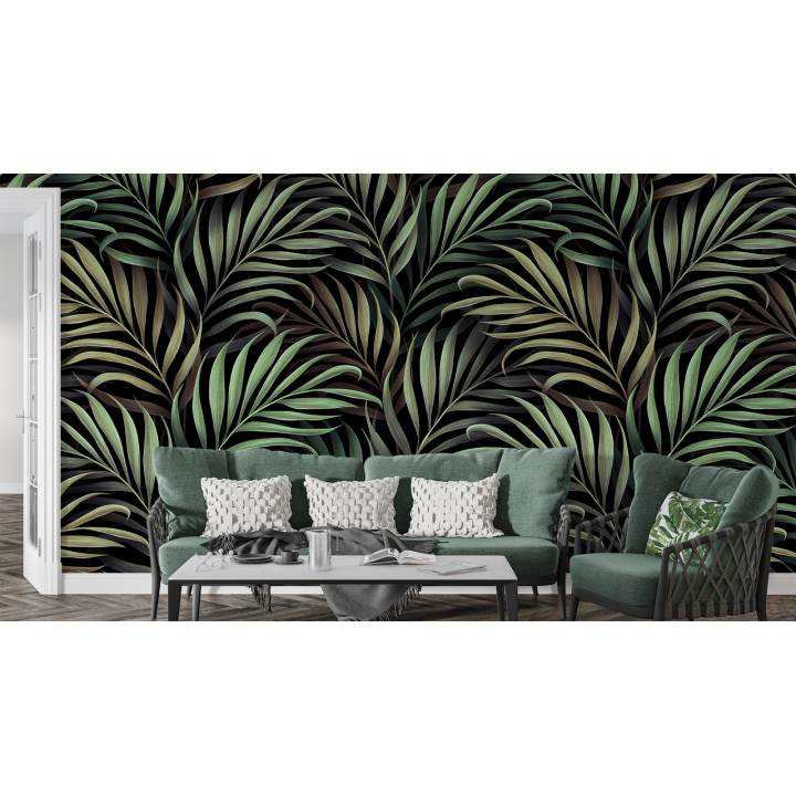 N75 Papier peint Motif Floral