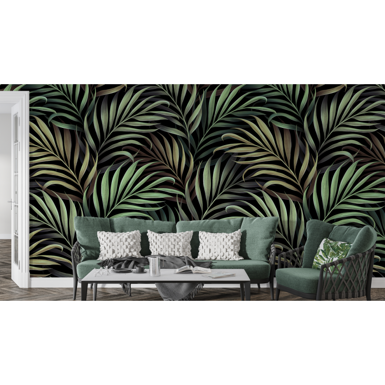 N&deg;75 Papier peint Motif Floral