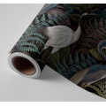 N&deg;82 Papier peint Oiseaux & Feuilles dansante