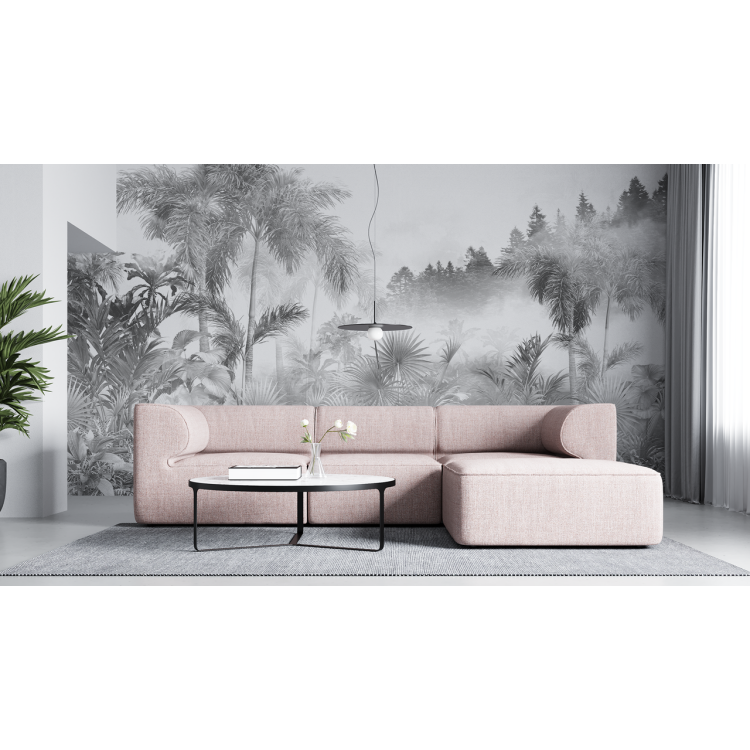 N&deg;83 Papier peint Jungle Floral Gris