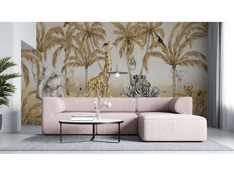 N°85 Papier peint Animeaux d'Afrique & Savane