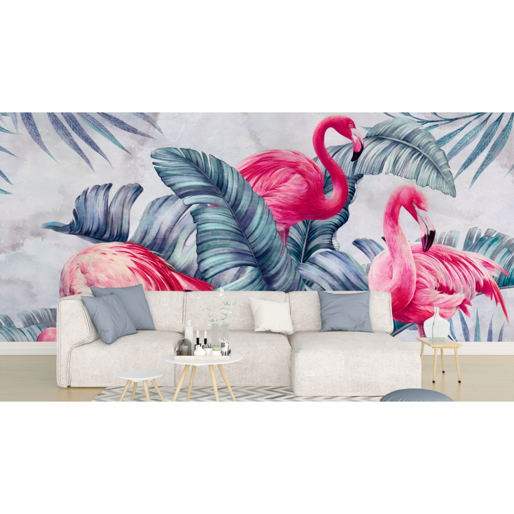 N&deg;99 Papier peint Flamand Rose Vif