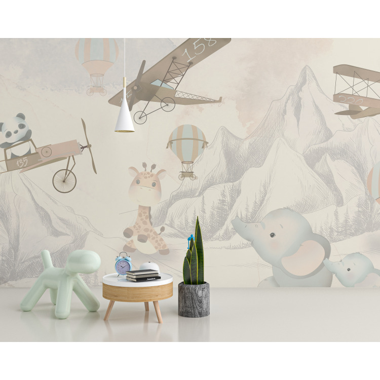 Papier peint aventures dans la montagne enchant&eacute;e n&deg;39