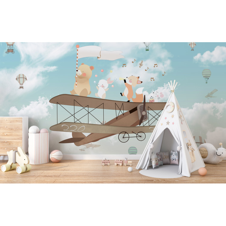 Papier peint aventures en avion "Twist" N&deg;36