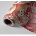 Papier peint Bouquet XXL de fleurs roses et corail N&deg;55