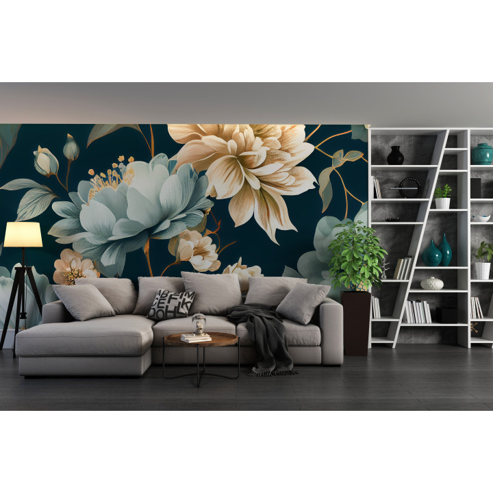 Papier peint élégance Florale N16