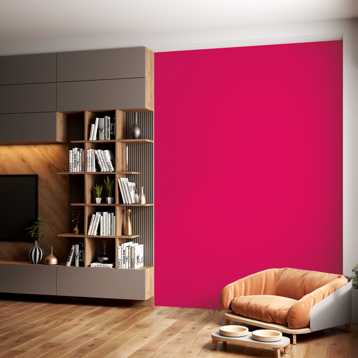 Papier peint framboise Alice N25