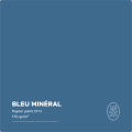 Papier peint N&deg;10 - Bleu min&eacute;ral