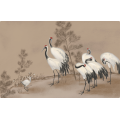 Papier peint N&deg;101 - Grues Imp&eacute;riales