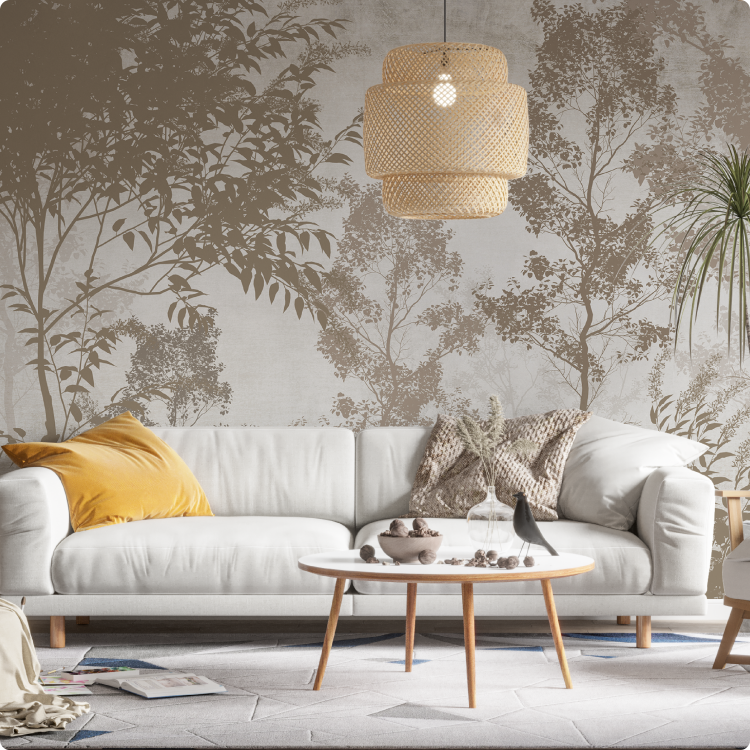 Papier peint N&deg;110 - Bois d'Or