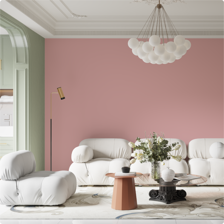 Papier peint N&deg;13 - Bordeaux ros&eacute;