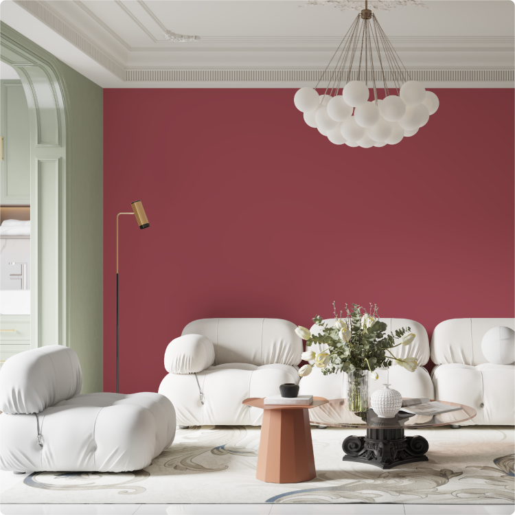 Papier peint N&deg;15 - Bordeaux velours