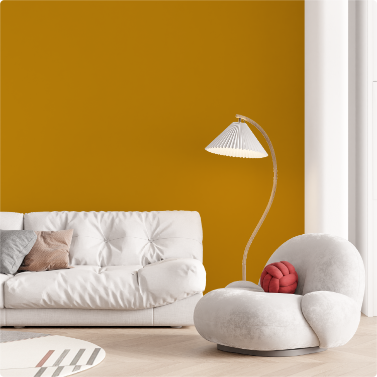 Papier peint N&deg;29 - Ocre dor&eacute;