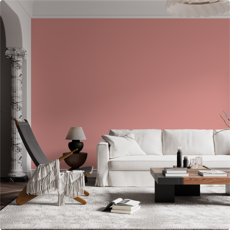 Papier peint N&deg;43 - Corail ros&eacute;