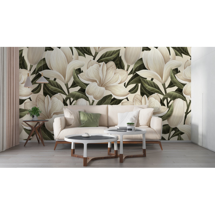 Papier peint panoramique magnolia N52